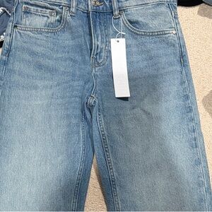 EB Denim Light Blue Wide-Leg Jeans